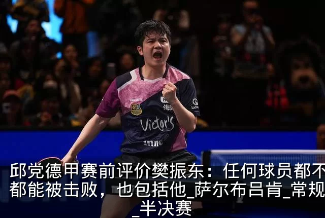 邱党德甲赛前评价樊振东：任何球员都不是神都能被击败，也包括他_萨尔布吕肯_常规赛_半决赛